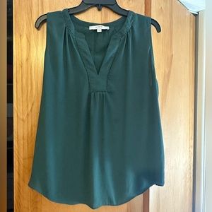 LOFT Split-Neck Blouse